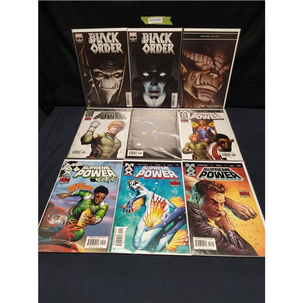 Assorted  Modern  comics