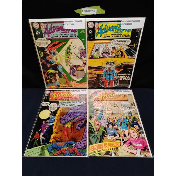 Adventure Comics #376, 379, 380, 394(Supergirl) (1969)