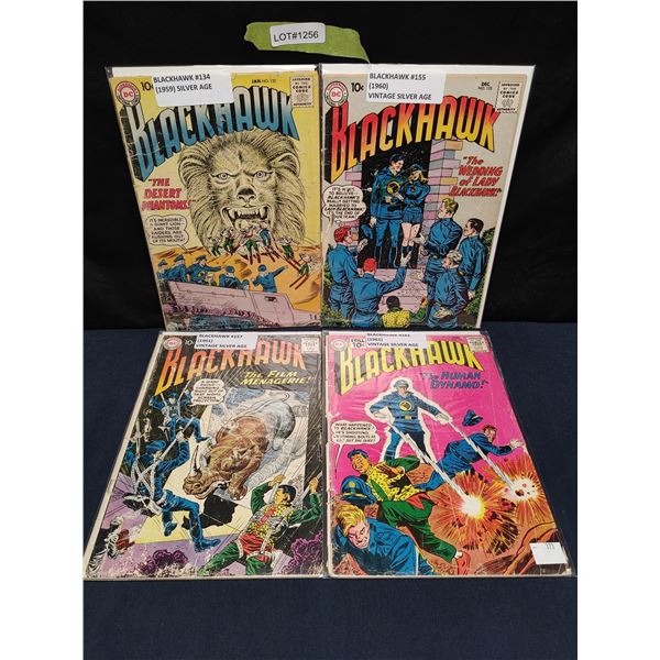 Blackhawk # 132, 155, 157, 161 (1959)