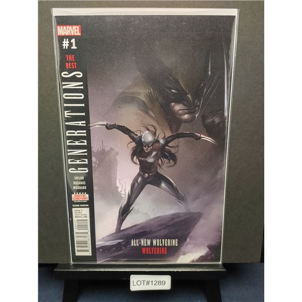 Generations: All-New Wolverine and Wolverine (2017) Francesco Mattina. 2nd Print