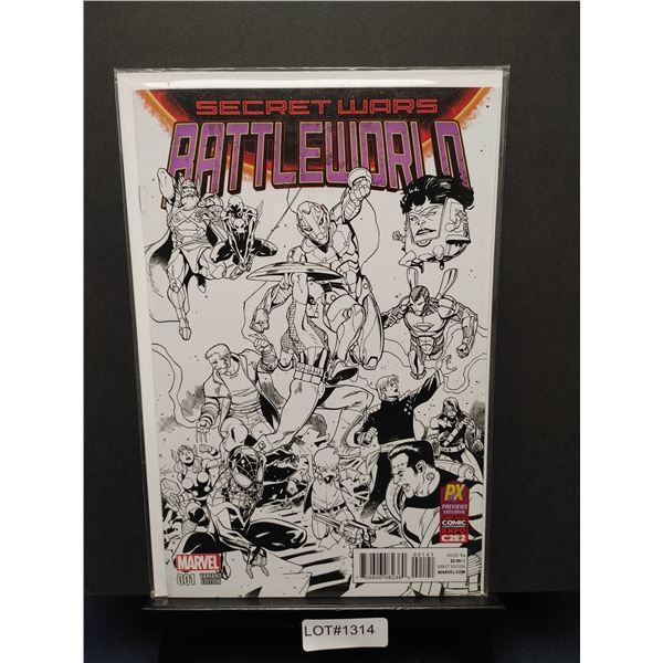 Secret Wars: Battleworld #1 (2015) Paco Medina C2E2 Diamond Previews PX