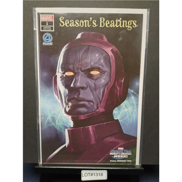 Seasons Beatings #1 (2018) Marko Djurdjevic - Fantastic Four Villains