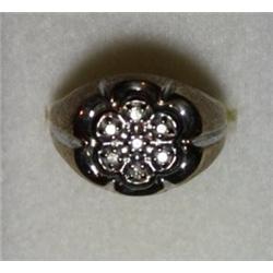Gent's .10 Carat Total Weight Diamond Ring