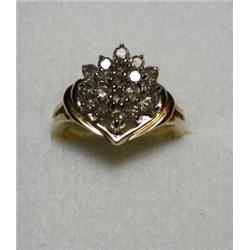 1.00 Carat Total Weight Diamond Ring