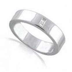 0.08 ct. VS Diamond men's Band