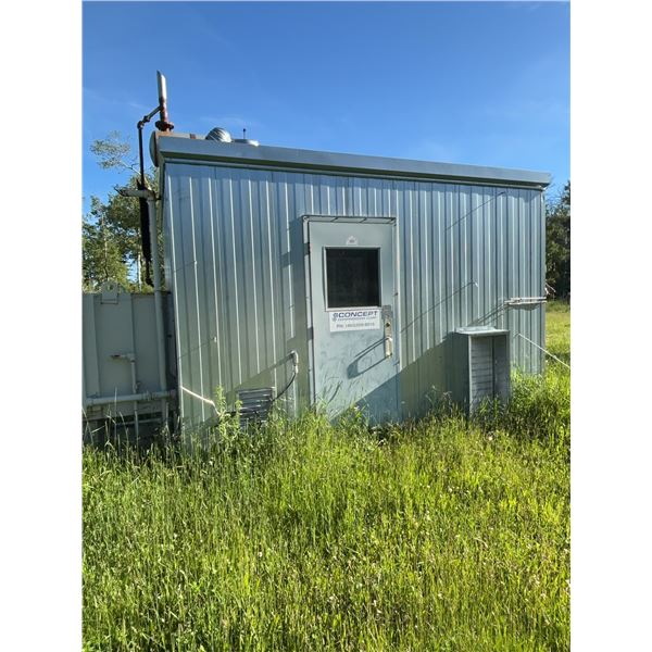Steel Instrumentation Building with Process P