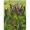 Image 6 : Antique Steel Horse-Drawn Plow with Dual Moldboards