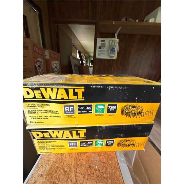 DEWALT 15° Coil Galvanized Roofing Nails