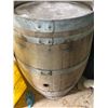 Image 1 : Wooden Barrel with Metal Bands