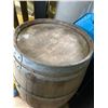 Image 2 : Wooden Barrel with Metal Bands