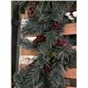 Image 3 : Artificial Pine Garland with Pinecones