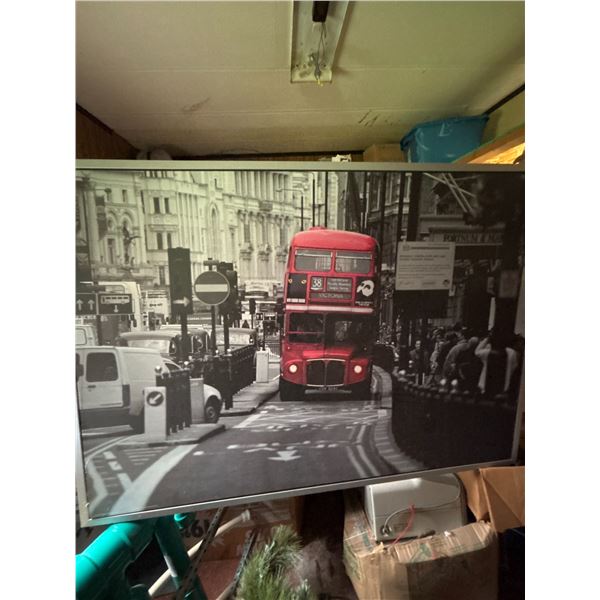 Greg Stout London Red Bus Art Print