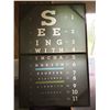 Image 1 : Decorative Seeing Eye Chart Poster