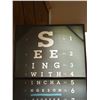 Image 2 : Decorative Seeing Eye Chart Poster