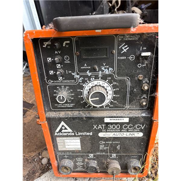 Acklands Limited XAT 300 CC/CV Arc Welder