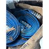 Image 3 : Several Blue Layflat Discharge Hoses with Coupler