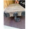 Image 7 : Industrial Wood and Iron Factory Cart
