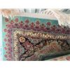 Image 3 : Persian Silk and Wool Area Rug 1200 Reeds