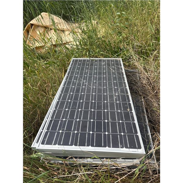 Stack of Monocrystalline Solar Panels