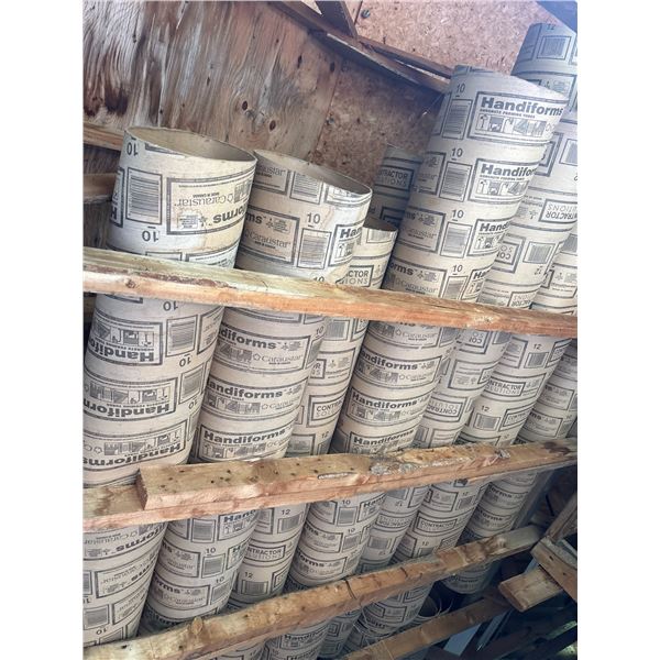 Handiforms Concrete Forming Tubes Lot