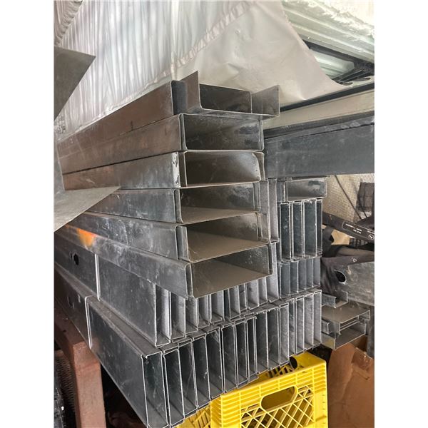 Steel Structural Channel Beam Lot