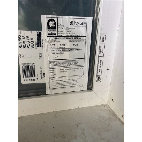 Ply Gem Vinyl Picture Window
