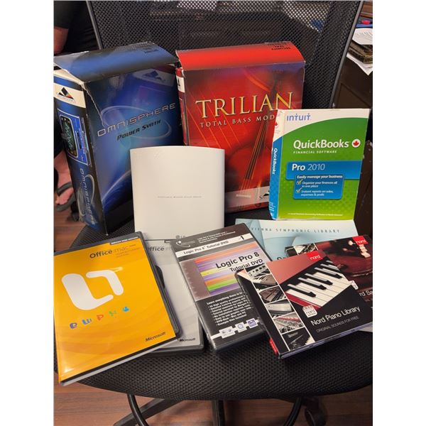 Software Bundle: Spectrasonics, QuickBooks, &