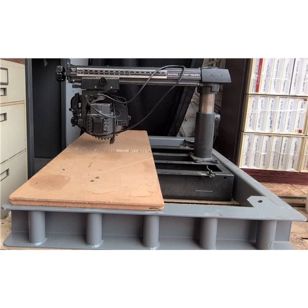 Sears Craftsman 10-Inch Radial Arm Saw with Rip Stand