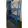 Image 3 : Blue Metal Gently Used Tire Rack or Multi-Purpose Storage