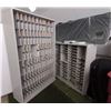 Image 1 : Metal Filing Cabinets with Labels and Anti-Fatigue Floor Mat, Third Unit Included Shiwn In Photos
