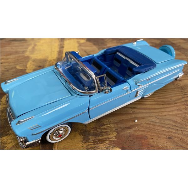 1:24 1958 Chevrolet Impala Diecast Model Car