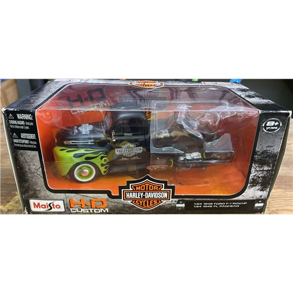 Maisto Harley-Davidson 1948 Ford F1 Pickup 1:24 Diecast