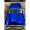 Image 2 : Custom Blue Diecast 1955 Chevrolet Bel Air Model Car