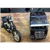 Image 1 : Diecast Model Motorcycle and Semi Truck Lot