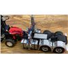 Image 6 : Diecast Model Motorcycle and Semi Truck Lot