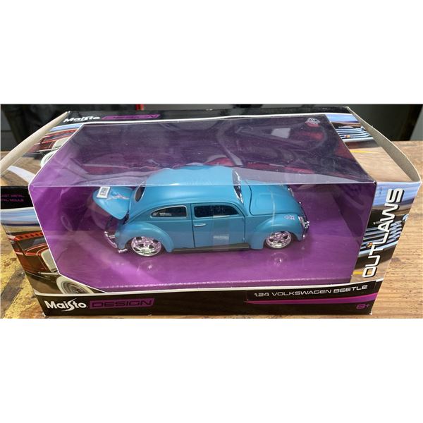 Maisto Design 1:24 Volkswagen Beetle Diecast Model