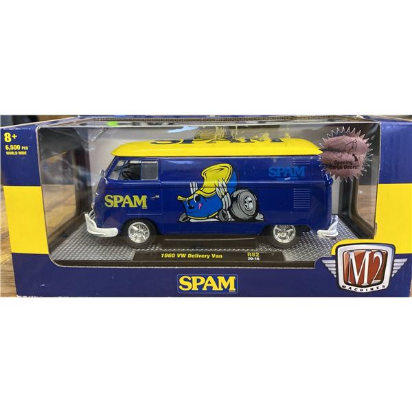 M2 Machines 1960 VW Delivery Van SPAM Die-Cast Model