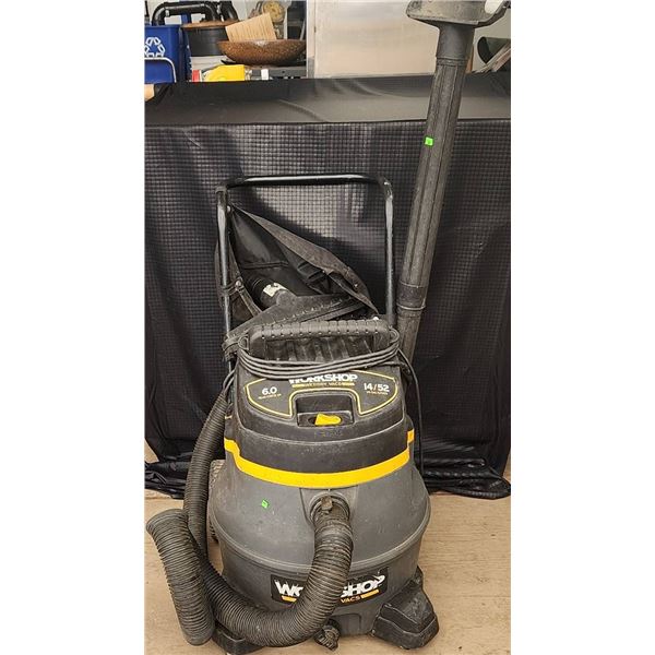 WS1400CA Wet/Dry Pump Vacuum, 14 Gallon, 6.0 Peak HP