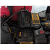 Image 9 : DeWalt Cordless Tool Set With Chargers, Batteries, and Hilti Bag