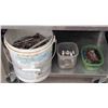 Image 13 : Workshop Cart With DC Motors, Hydraulic Motor, Tools, and Sign
