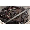 Image 14 : Workshop Cart With DC Motors, Hydraulic Motor, Tools, and Sign