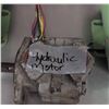 Image 4 : Workshop Cart With DC Motors, Hydraulic Motor, Tools, and Sign