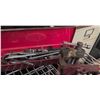 Image 8 : Large Assorted Hand Tools and Hardware on Rolling Cart