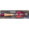 Image 9 : Large Assorted Hand Tools and Hardware on Rolling Cart