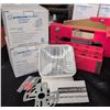 Image 2 : Laminate Cutter, Socket Set, Remote Lamp Heads & Recycle Bin Lot