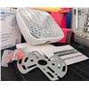 Image 3 : Laminate Cutter, Socket Set, Remote Lamp Heads & Recycle Bin Lot