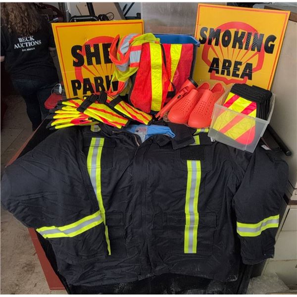 Shell Branded Safety Gear, Workwear, Signage & Accessories Lot