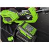Image 1 : Greenworks DigiPro 40V Brushless String Trimmer With 40V Battery