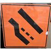 Image 4 : 1 Construction Lane Shift Direction Signs