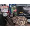 Image 3 : Outdoor and Camping Lot with Cabela's Safe, RedHead Belt, Firestarters